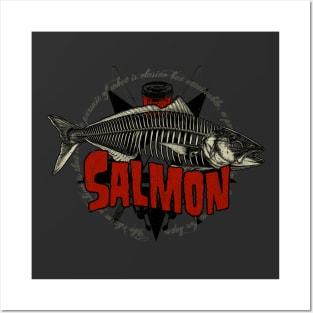 Hardcore Salmon Posters and Art